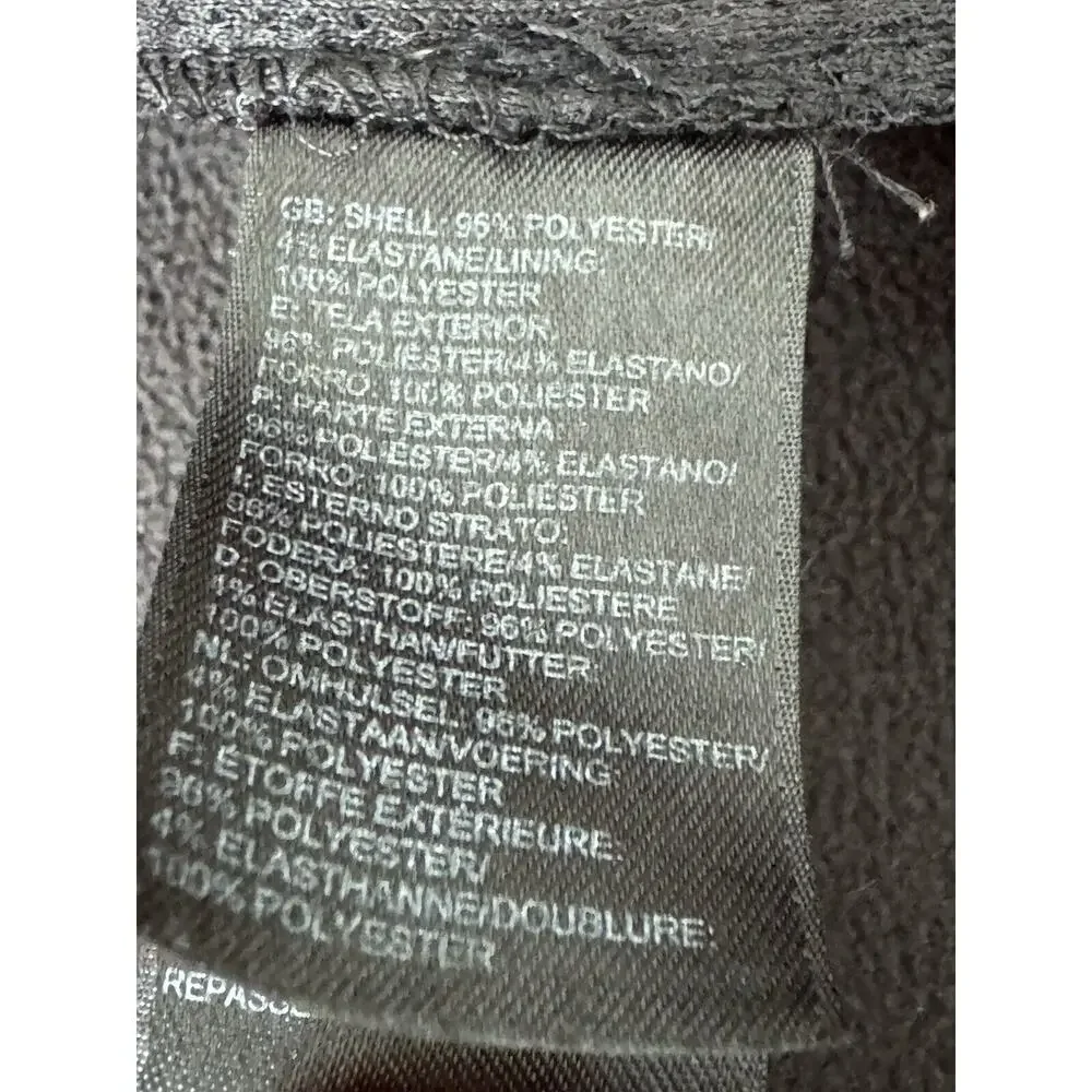 The North Face Never Stop Exploring Zip Up Jacket Black Adult Size Small